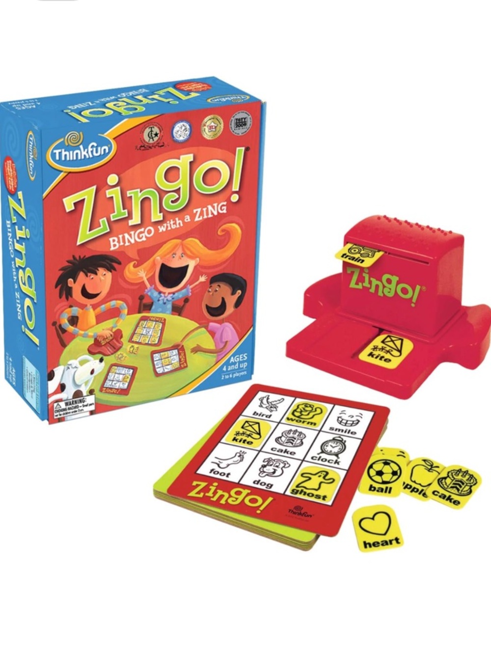 ThinkFun Zingo Bingo‎ Preschool Game for Pre-Readers and Early Readers